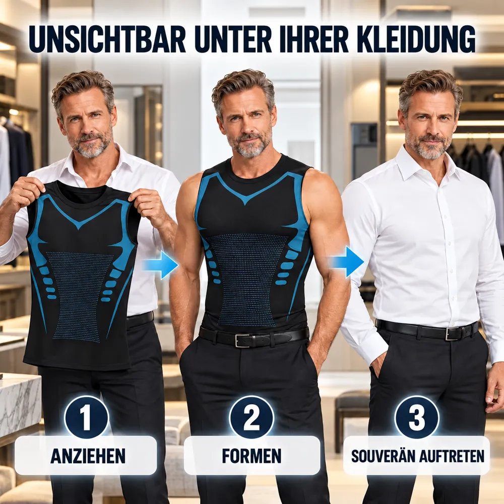 In drei Schritten: anziehen, formen, souverän auftreten