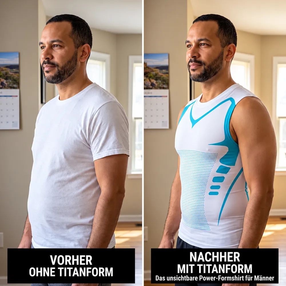 Vorher ohne TitanForm, nachher mit TitanForm